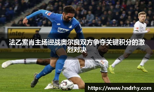 法乙索肖主场迎战奥尔良双方争夺关键积分的激烈对决